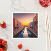 Italy Cityscape        スタンダードカクテルナプキン (インサイチュ)