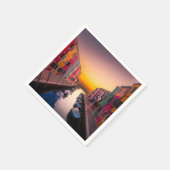 Italy Cityscape        スタンダードカクテルナプキン (角)