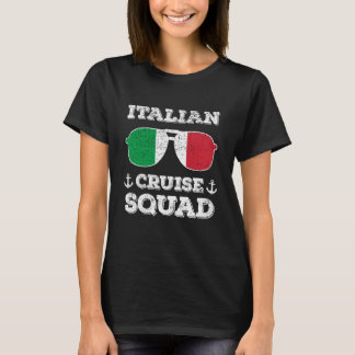 Italy Cruise Squad Summer Italian Vacation Matchin Tシャツ
