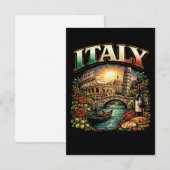 Italy Eternal サンキューカード (正面/裏面)