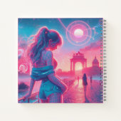 Italy | Ethereal Dreamy Urban Vaporwave Retrowave ノートブック (裏面)