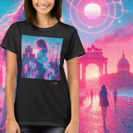 Italy | Ethereal Dreamy Urban Vaporwave Retrowave Tシャツ