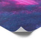 Italy Ethereal Dreamy Vaporwave Retrowave 35"x35" ポスター (角)