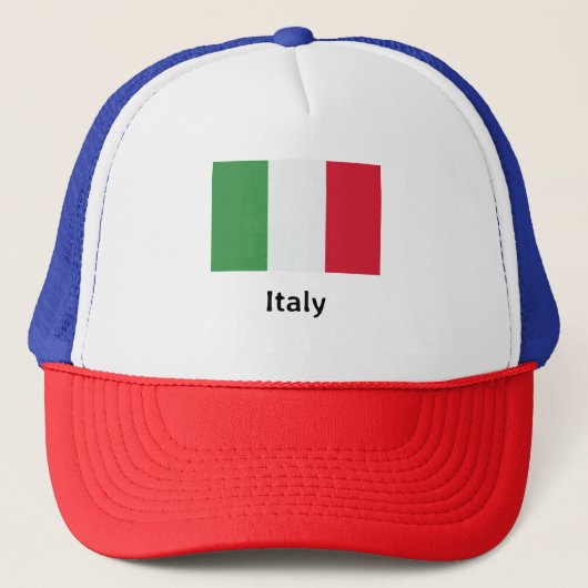 Italy Flag キャップ (正面)