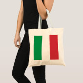 Italy Flag トートバッグ (正面(商品))