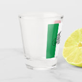 Italy Flag Italian Pride Europe Country ショットグラス (左)