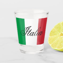 Italy Flag Italian Pride Europe Country ショットグラス