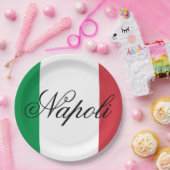 Italy Flag Italian Pride Europe Country ペーパープレート (パーティー)