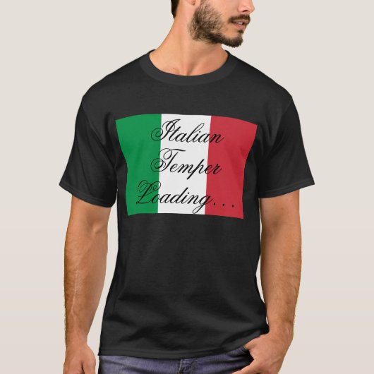 Italy Flag Italian Pride Europe Tシャツ (正面)