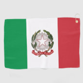 Italy flag phone case ゴルフタオル (横)