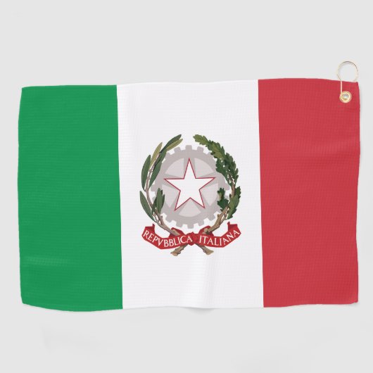Italy flag phone case ゴルフタオル (横)