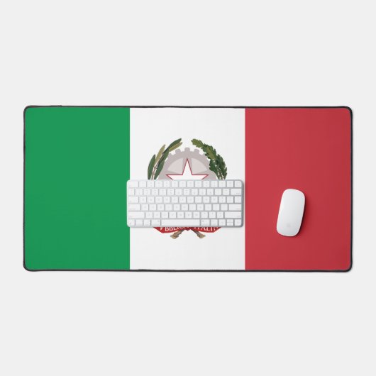 Italy flag phone case デスクマット (キーボード&マウス)