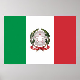 Italy flag phone case ポスター