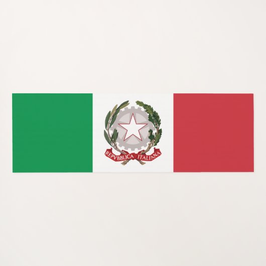 Italy flag phone case ヨガマット (裏面(横))