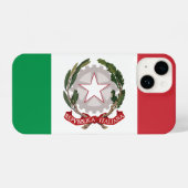 Italy flag phone case iPhoneケース (裏面横)
