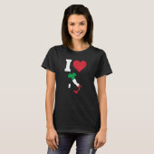 Italy Flags for Italy   I Love Italy Tシャツ (正面フル)