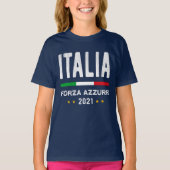 ITALY - Forza Azzurri Tシャツ (正面)