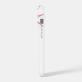 Italy Girl Summer Retro Mediterranean Lemon Gelato iPhoneケース (左側面)