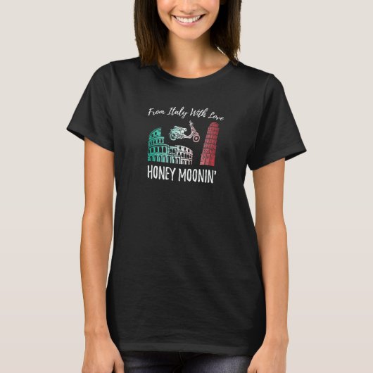 Italy Honeymoon Tシャツ (正面)