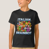 Italy Italian Brainrot Funny Meme Characters Trend Tシャツ (正面)