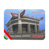Italy - Lombardy - Milan - San Siro Stadium Meazza マグネット (横)