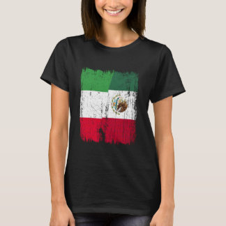 Italy Mexico Half Flag Italian Mexican Heritage Tシャツ