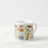   Italy Perfect Vacation エスプレッソカップ (正面右)