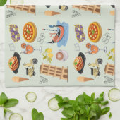 Italy Perfect Vacation キッチンタオル (折り畳み)