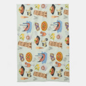 Italy Perfect Vacation キッチンタオル (縦)