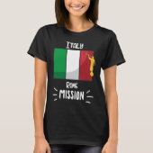 Italy Rome Mormon LDS Mission Missionary Tシャツ (正面)