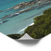 Italy, Sardinia, Solanas. Beach. ポスター (角)