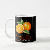 Italy sicily souvenir_sicily  コーヒーマグカップ (左)