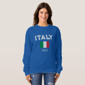 Italy Supporters Adults Kids Sweatshirt スウェットシャツ (正面フル)