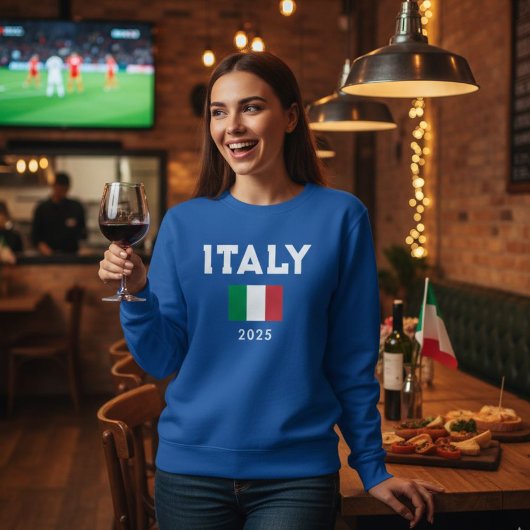 Italy Supporters Adults Kids Sweatshirt スウェットシャツ