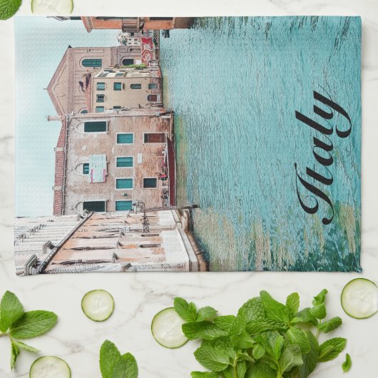 Italy Venice                      キッチンタオル (折り畳み)