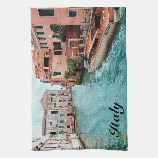 Italy Venice                      キッチンタオル (縦)