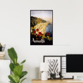 Italy Vintage Travel Poster ポスター (ホームオフィス)