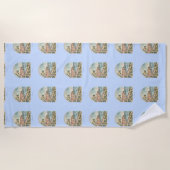 Italystyle ビーチタオル (正面)