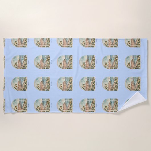 Italystyle ビーチタオル (正面)