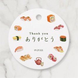 Itamae〈Sushi Chefs） collection ありがとう Japanese フェイバータグ