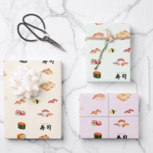 Itamae〈Sushi Chefs) collection ラッピングペーパーシート