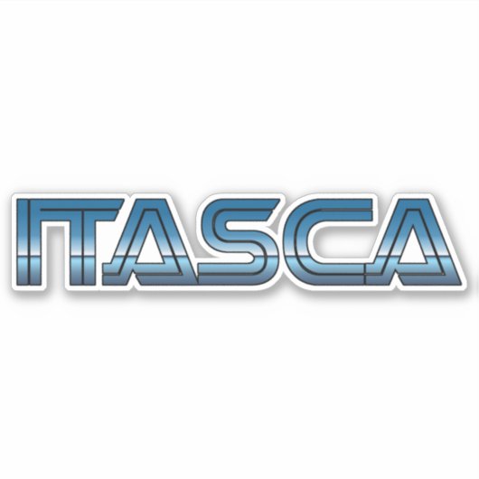 Itasca TXステッカー シール (正面)