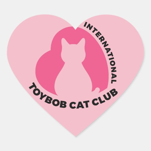 ITCCクラブシール ハートシール (正面)