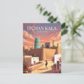 Itchan Kala Uzbekistan ポストカード (スタンド正面)
