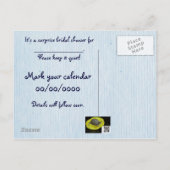 Itchin & Scratchin'アライグマ日付を保存 案内ポストカード (裏面)