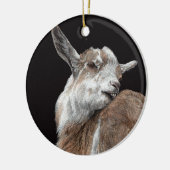 "Itchy Kid" Goat セラミックオーナメント (左)