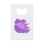 ITDブルーベリーとクリーム クレジットカード栓抜き (正面)