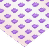 ITDブルーベリーとクリーム ショートテーブルランナー (コーナー)