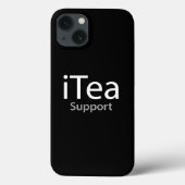 iTeaサポート – お茶を飲むパパ用のパンおもしろい- Case-Mate iPhoneケース (裏面)