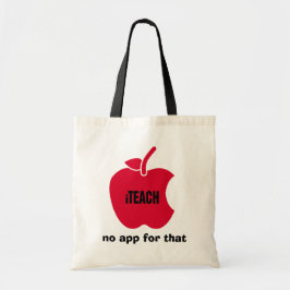 iTeach。アプリは無い。プレゼント トートバッグ